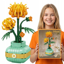 KAMILLE-BLUMEN-SET, BLUMEN-BAUSTEINE ALS GESCHENK, 345 TEILE.