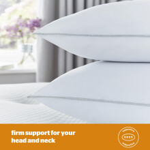 Silentnight Firm Support Pillow Pack of 2  Side Sleeper Pillows for Sleepin