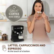 Breville Prima Latte OneTouch Espresso Maker Auto Milk Frother Coffee Mac