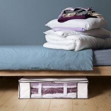 Lakeland Vacuum Clothes and Duvet Storage Tote Bag 50L Underbed Stores Dou