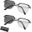 (Silver 2pcs, -) Slimme Zoom Leesbril - Progressief, Multifocus 1