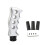 Car Manual Gear Shift Tip Kit, Knife Grip Handle Shift Knob, Universal Automatic Shift Knob Accessories,Silver 1