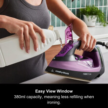 Morphy Richards Turbosteam Steam Iron Non stick Ceramic Soleplate 170g Boos