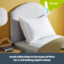 Silentnight Healthy Growth Breathable Pillow Kids Pillow with Mesh Sides f