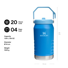 Stanley 1913 IceFlow Flip Straw 20 Jug 190L 20 Hours Cold 4 Days Iced Le