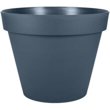 Blumentopf Rund - Ø 60 - EDA - Toskana - 76 L - Innen/Außen - Ø 60 x H 47 cm - Jeansblau