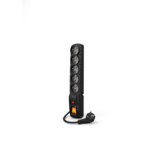 ACAR F5 Black 5 AC outlet(s) 230 V 1.5 m