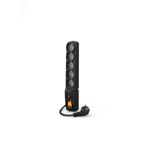 ACAR F5 Black 5 AC outlet(s) 230 V 1.5 m