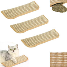 (size_name, 3pcs-m) Cojín de hierba gatera 3 unidades, para gatos