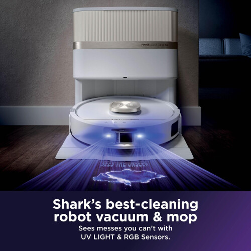 Shark Shark PowerDetect UV Reveal Robot Mop and Vacuum AutoEmpty Charging Dock An