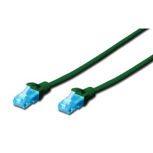 Cordon de brassage DIGITUS UTP cat. 5e 1,5 m PVC vert