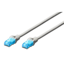 Cordon de brassage DIGITUS UTP cat. 5e 0,25 m PVC blanc