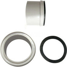 2 Inch PVC Salt Chlorinator Cell Union Kit with Nitrile O Rings Replacement Fitting for T3