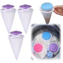 (Purple, -) 3 filets poils lavage, mix