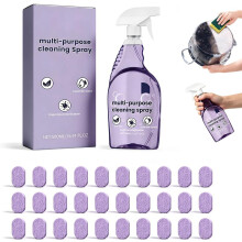 (1 Bottle+30 Pcs, -) Nettoyant tout usage, 1 bouteille+6 comprimés