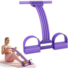 (Purple-A, -) Multifunkční elastický fitness pás 2026, pro cvičení celého těla