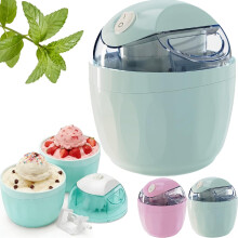 (1pc-green, -) 2025 Mini Eiscrememaschine, Grün, 1 Stück, 15 Minuten, One-Touch, Gelato, Sorbet, Frozen Yogurt, 17oz, Dessert, Kompakt, Familie