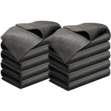 (10pcs, 12x12 in) 5 chiffons magiques, 12x12 pouces