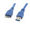 Lanberg Micro AM-MBM5P USB 3.0 Kabel 0,5 m blau 1