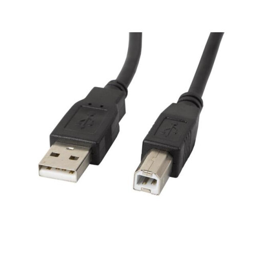 Lanberg AM-BM USB 2.0 Kabel 1,8 m Schwarz