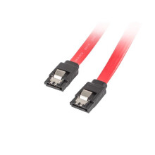 Lanberg SATA-III DATA SATA -kaapeli 0,5 m metallisalvat