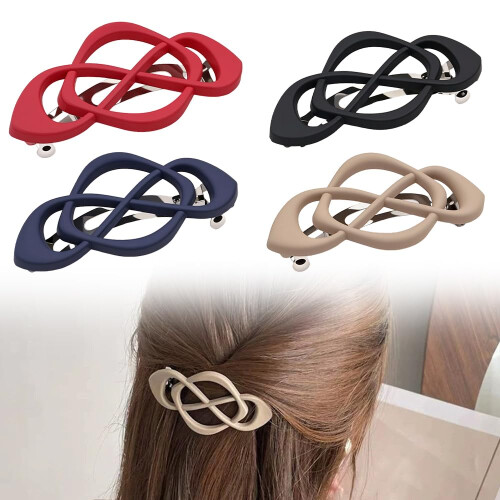 (G, -) 4 pinces cheveux, H