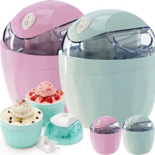 (2pcs, -) 2025 Mini Eiscrememaschine, Grün, 1 Stück, 15 Minuten, One-Touch, Gelato, Sorbet, Frozen Yogurt, 17oz, Dessert, Kompakt, Familie