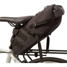 Sacoche de cadre Wantalis, sacoche de vélo noire, 15 l