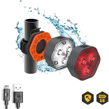 Phare avant LED USB pour vélo