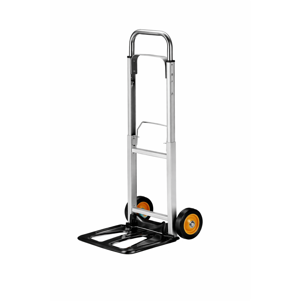 (Default) Sack Truck Folding Hand Trolley - Industrial Aluminium 90Kg Folding Sack Barrow For Convenient Lifting&Moving At Home 5032130968108