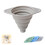 (Grey, -) 3 entonnoirs silicone, mix 1