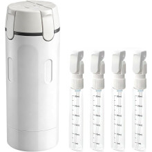 (White, -) 2026 4 in 1 Travel Dispenser Bottle, 30ml Leak Proof White