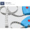 Automatic Retractable Measuring Tape 1.5m Flexible Plastic Ruler 6