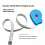 Automatic Retractable Measuring Tape 1.5m Flexible Plastic Ruler 11