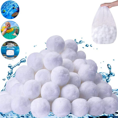 Pool Filter  for Sand Filter,Eco-Friendly Reusable Pool Fiber Filter Balls Replace Pool Filter Sand,Pool Filter 1