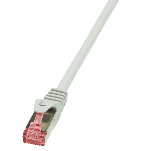 Cavo patch LogiLink CQ2082S CAT.6 S/FTP da 7,50 m, grigio.