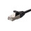 Patchkabel RJ45, Cat. 6 FTP F/UTP, 0,5m, Netrack, sort 1
