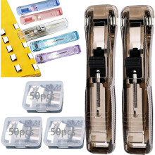 (2pcs-black(include 150pcs Clips), -) Θήκη κάρτας, PU