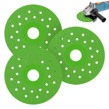(3PCS, -) 3PCS 4 Inch Diamond Chamfered Saw Blade, Rock Slab Grinding
