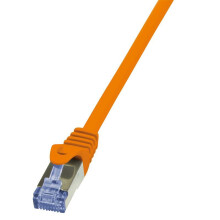 LogiLink CQ3038S Cat.6A S/FTP Patchkabel 1m orange