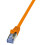 LogiLink CQ3038S Cat.6A S/FTP Patchkabel 1m orange 1