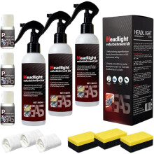 (3Set, -) 2026 Headlight Polishing Kit, Oxidation Remover 1Set