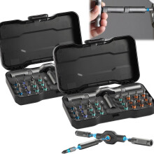 (size_name, 2PCS) Set di organizer per pillole impermeabili A8, composto da 14 bustine colorate.