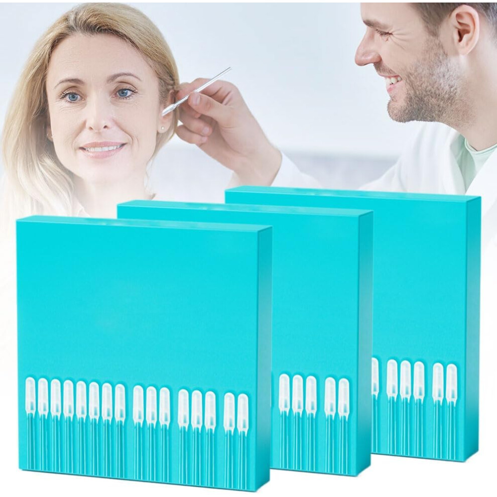 Oimg (Small, 72 Pcs) 24 Pcs Reusable Sticky Ear Cleaners, Adhesive Wax Removal Small