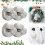 (Silver-A, -) 2 crochets ventouse, B, noirs 1