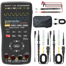 ZOYI ZT-706S 3-in-1 Automotive Oscilloscope Multimeter, True RMS with Waveform Generator, for Vehicle Repair and Electr