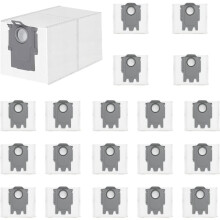Paquete de 20 Bolsas de Polvo Qrevo para Aspiradora Robot para QV 35A/Qrevo S5V/Saros 10R/Qrevo S5A