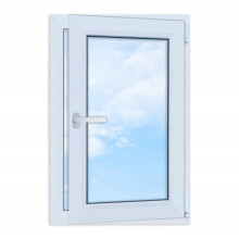 PVC-Fenster weiß 60x90 cm RECHTS neu 600x900 mm Dreh-Kipp-Doppelverglasung