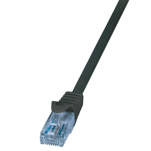 LogiLink CP3023U Cat.6A U/UTP patchkabel 0,50m sort