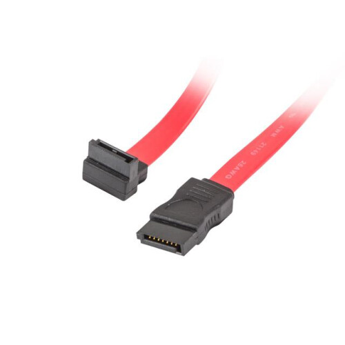 Lanberg SATA-III DATA Cable SATA acodado 0,5m